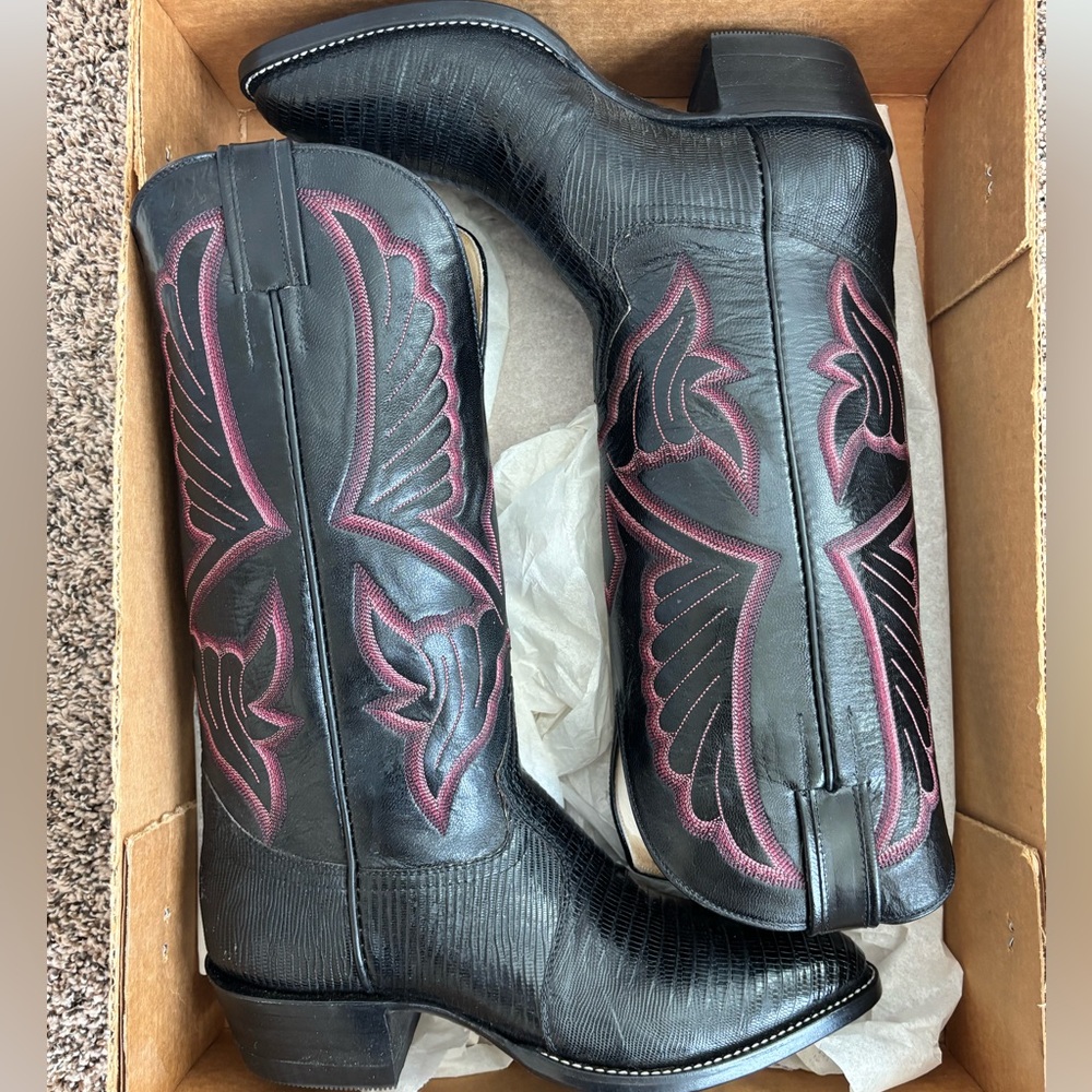 Men’s hondo lizard Cowboy boots